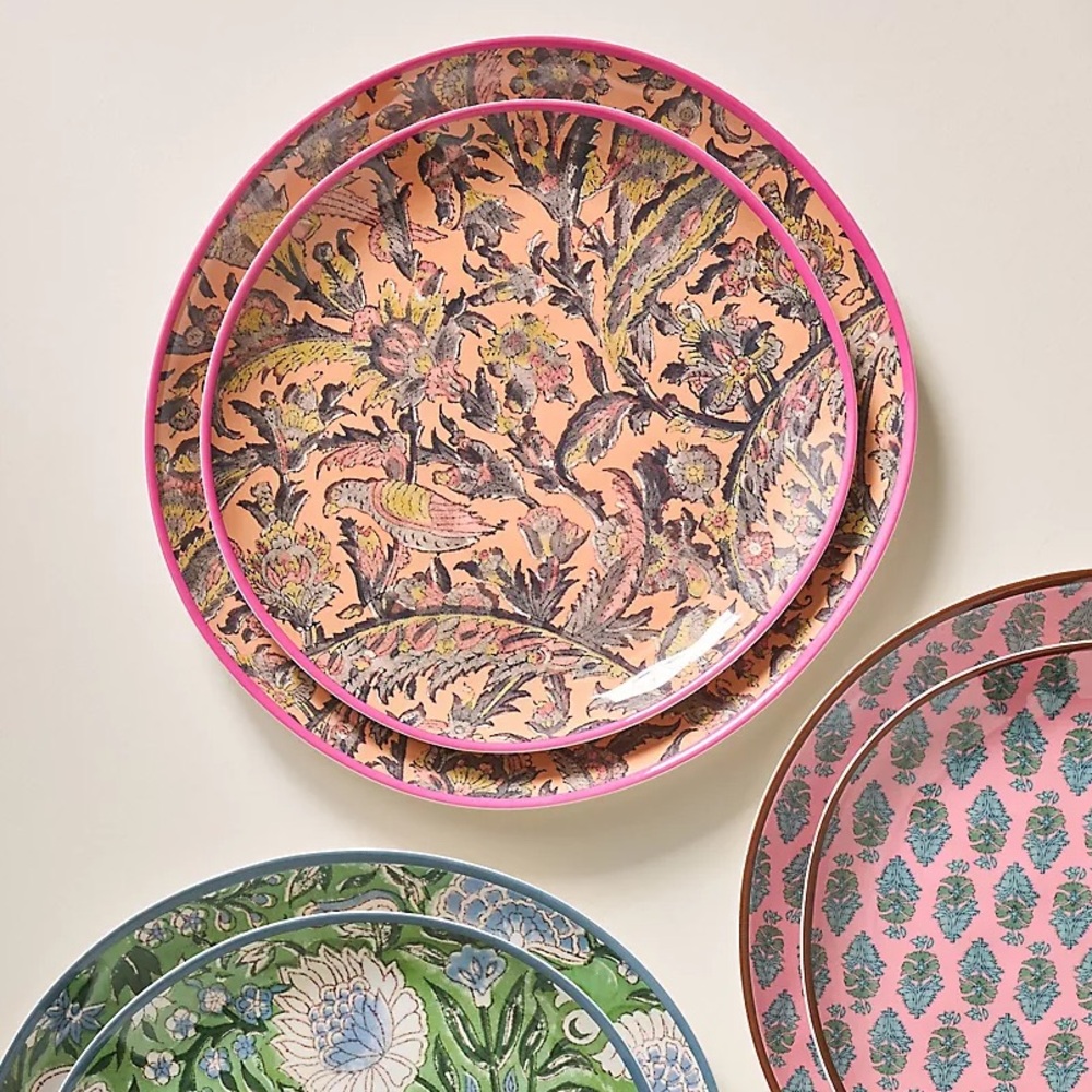 Tangier Oasis Melamine *Side/Dessert Plate* - Picture 7 of 10